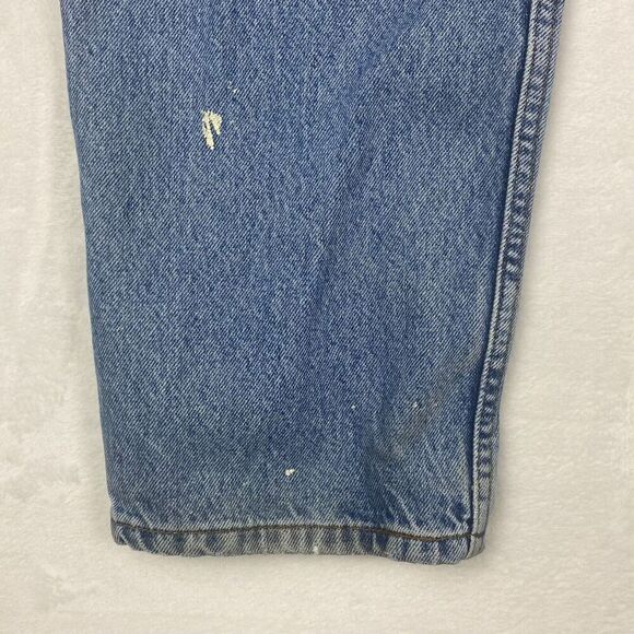 Vintage 90s Levis 550 Jeans Mens Size 36x34 Straight Leg Relaxed Fit Orange Tab - Picture 9 of 16
